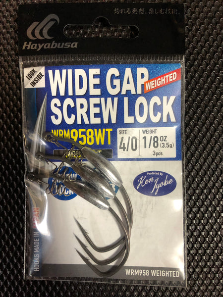 Hayabusa Wide Gap Weighted Screw Lock