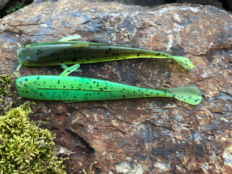 feral cat fishing lures 5" Stone Cat – River Rock Custom Baits
