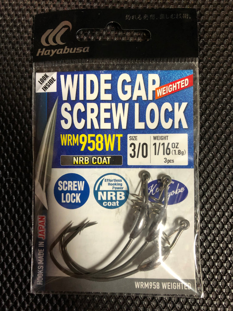 Hayabusa Wide Gap Weighted Screw Lock