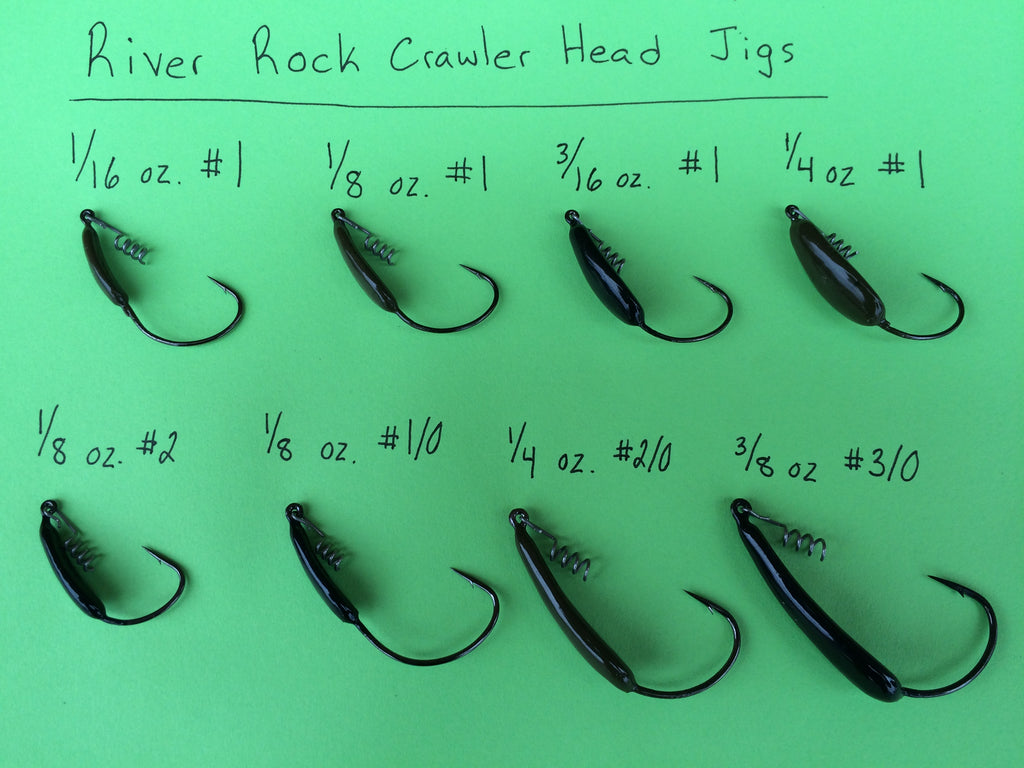 Crawler Head Jig – River Rock Custom Baits
